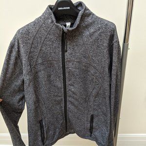 lululemon size 14 define jacket heathered black